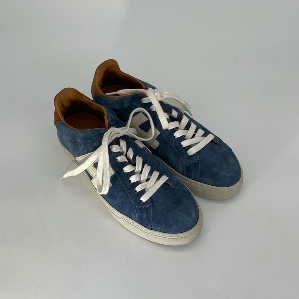 Allen Edmonds Center Court Lace Up Suede Men’s Sneakers Size 7.5 D